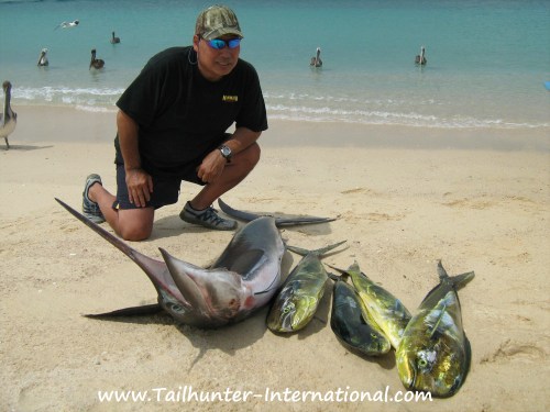 and the next day the storm hit forcing cancelation of their 2nd day of fishing. 