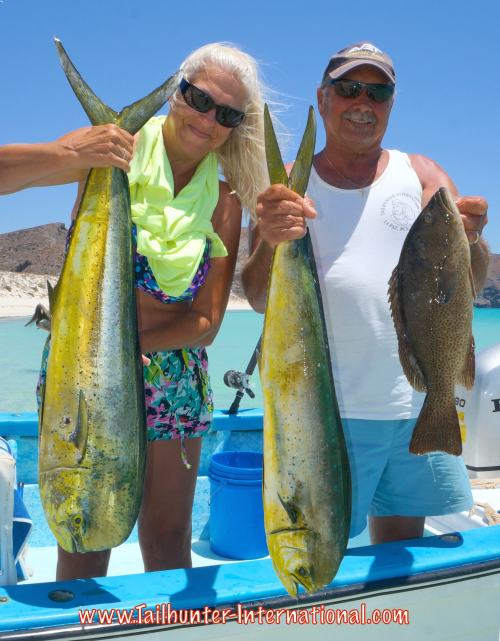 Michele and Dave Conklin tags day 2 dorado 6-15