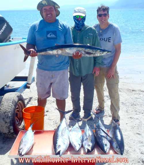 Gerardo Mike Stricker and Eric tags 10-15 wahoo tuna
