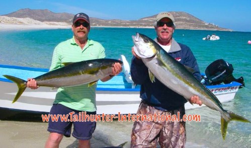 Gary Wagner and Ken Ward from AK yellowtail 4-16