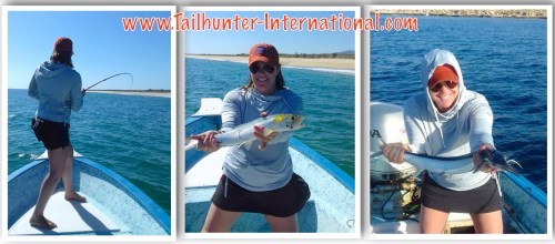 Laura Page on the flyrod tags 5-16