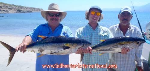 Joe and Francisco Schimeck from Grass Valley CA got into the tuna too. Joe came back a 2nd day and got wahoo and more tuna!